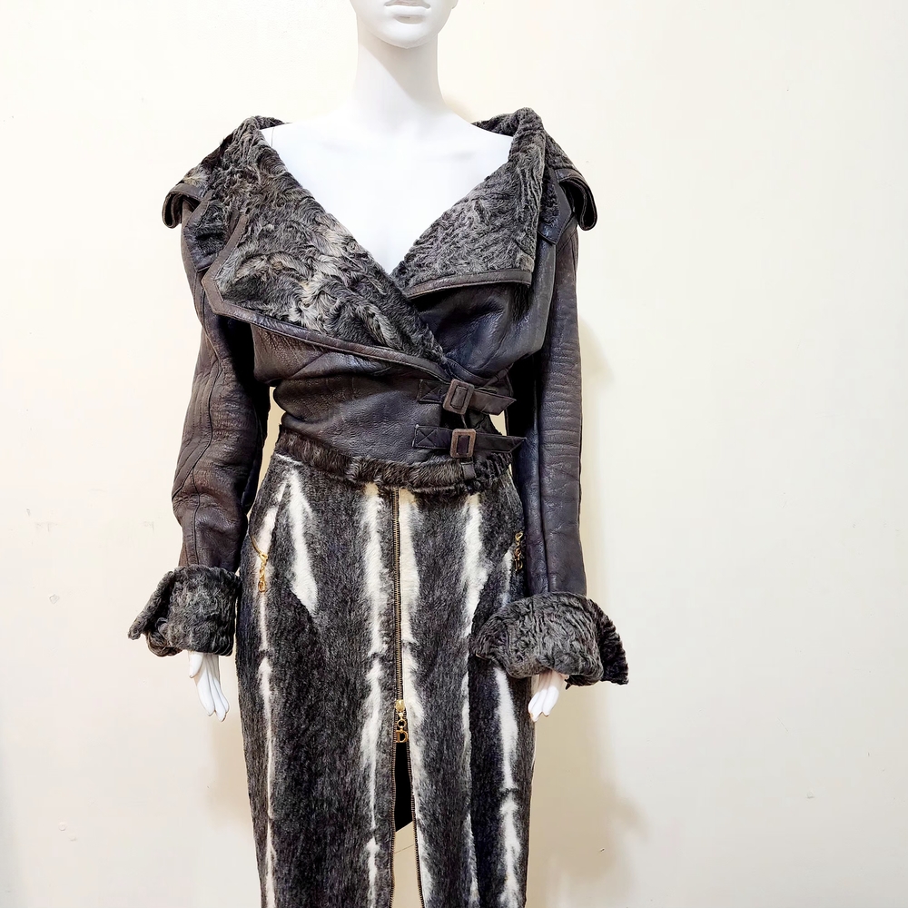 Elegant Black and Gray Women's Jacket